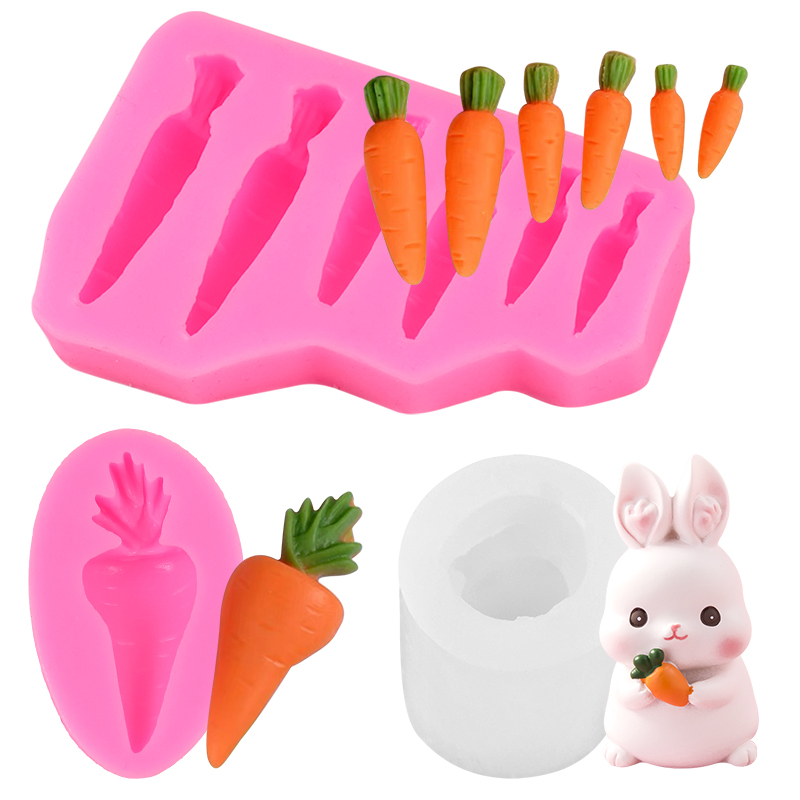 Bunny Cake Mold - Трехмерная Пасхальная фотоформа в виде милого