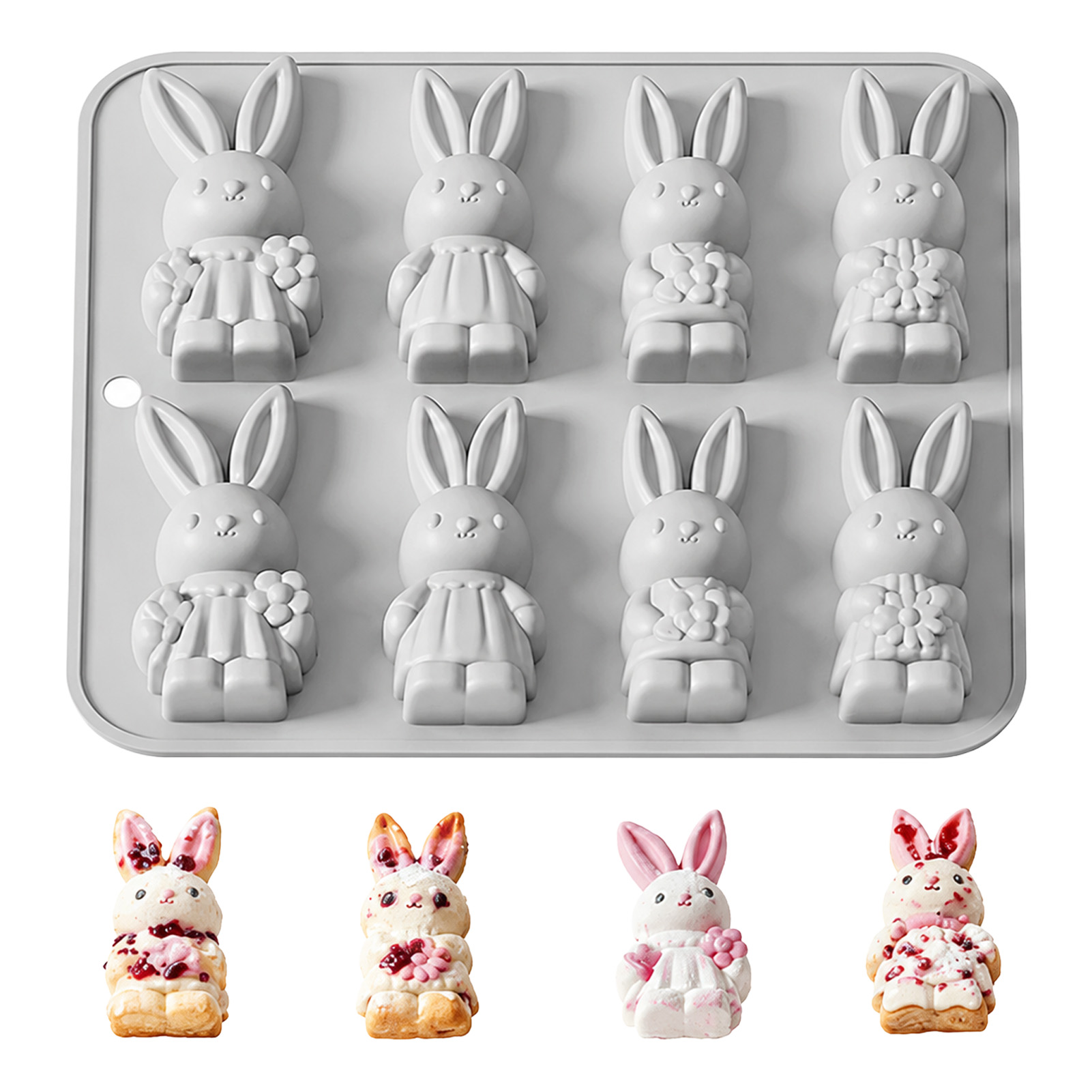 Профессиональная форма для тор – обзор и цена Bunny Cake Mold